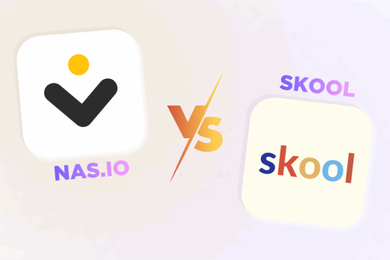 Skool vs Nas.com: A 2025 Comparison for Coaches Monetizing Communities