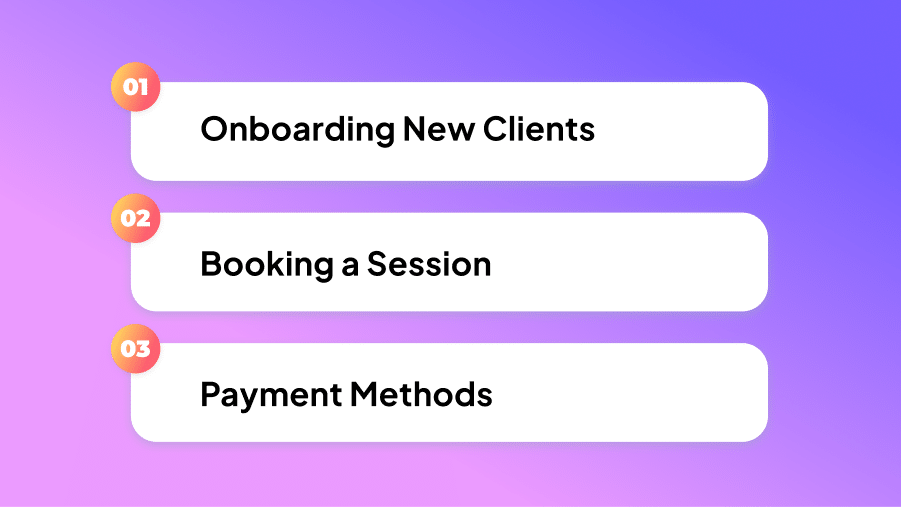 text bubbles coaching business process