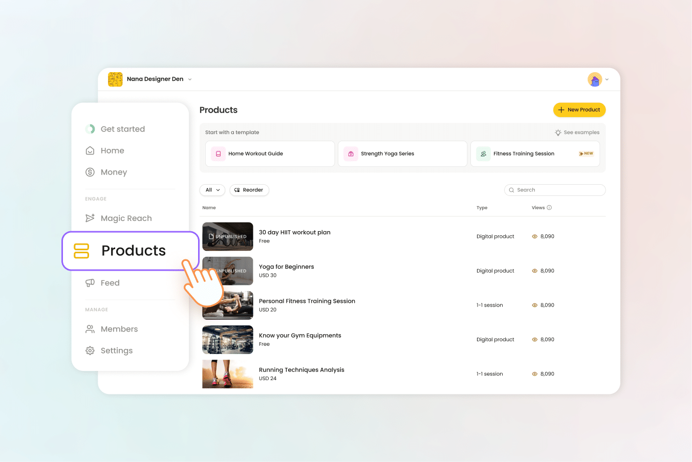nas.com products section screenshot