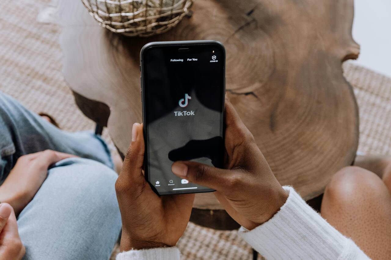Smartphone with TikTok Shop