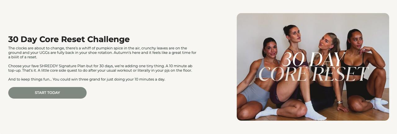 Shreddy community members sharing fitness journey and progress