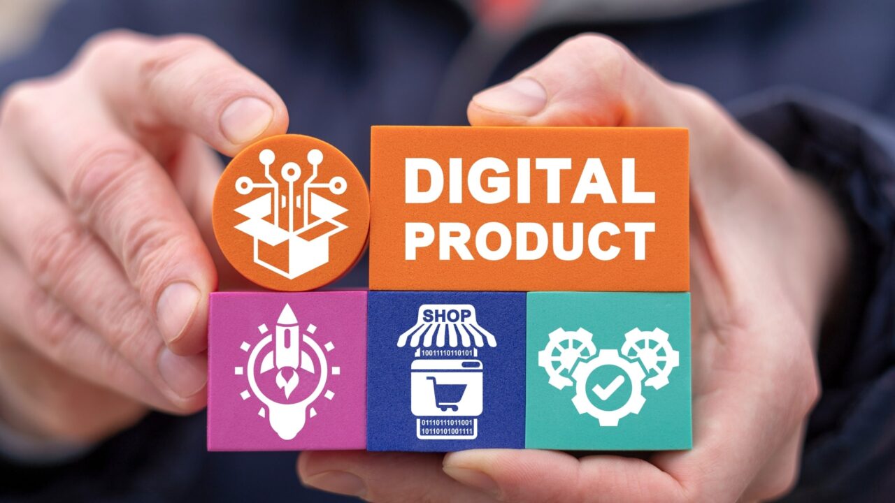 Stack of digital products and revenue streams