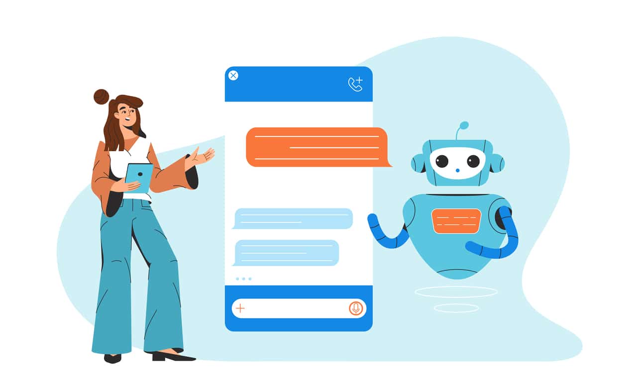 Person using AI prompts effectively for lead generation