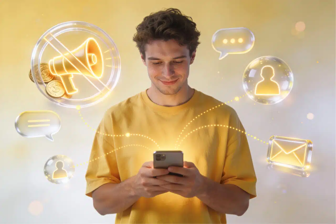 Ecommerce seller building an owned audience without paid marketing