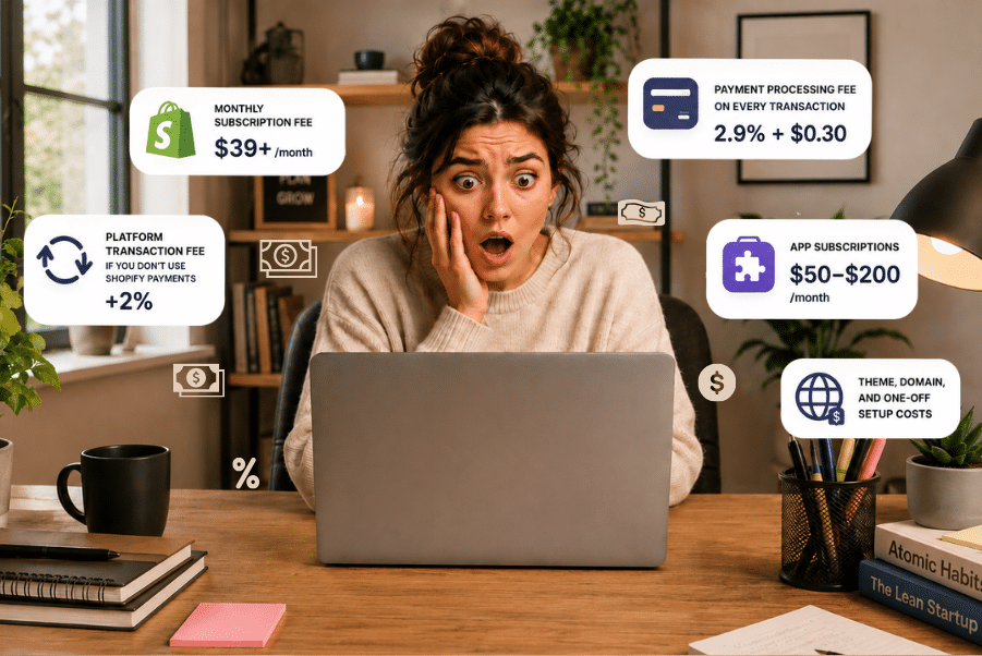 Shopify hidden fees breakdown