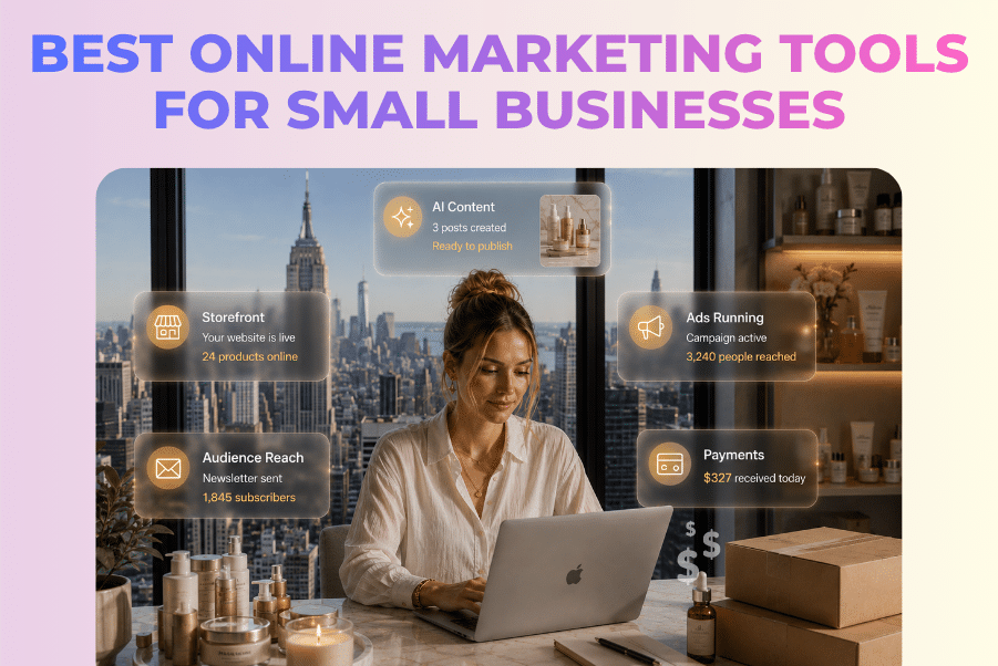 Best Online Marketing Tools for Small Businesses 2026